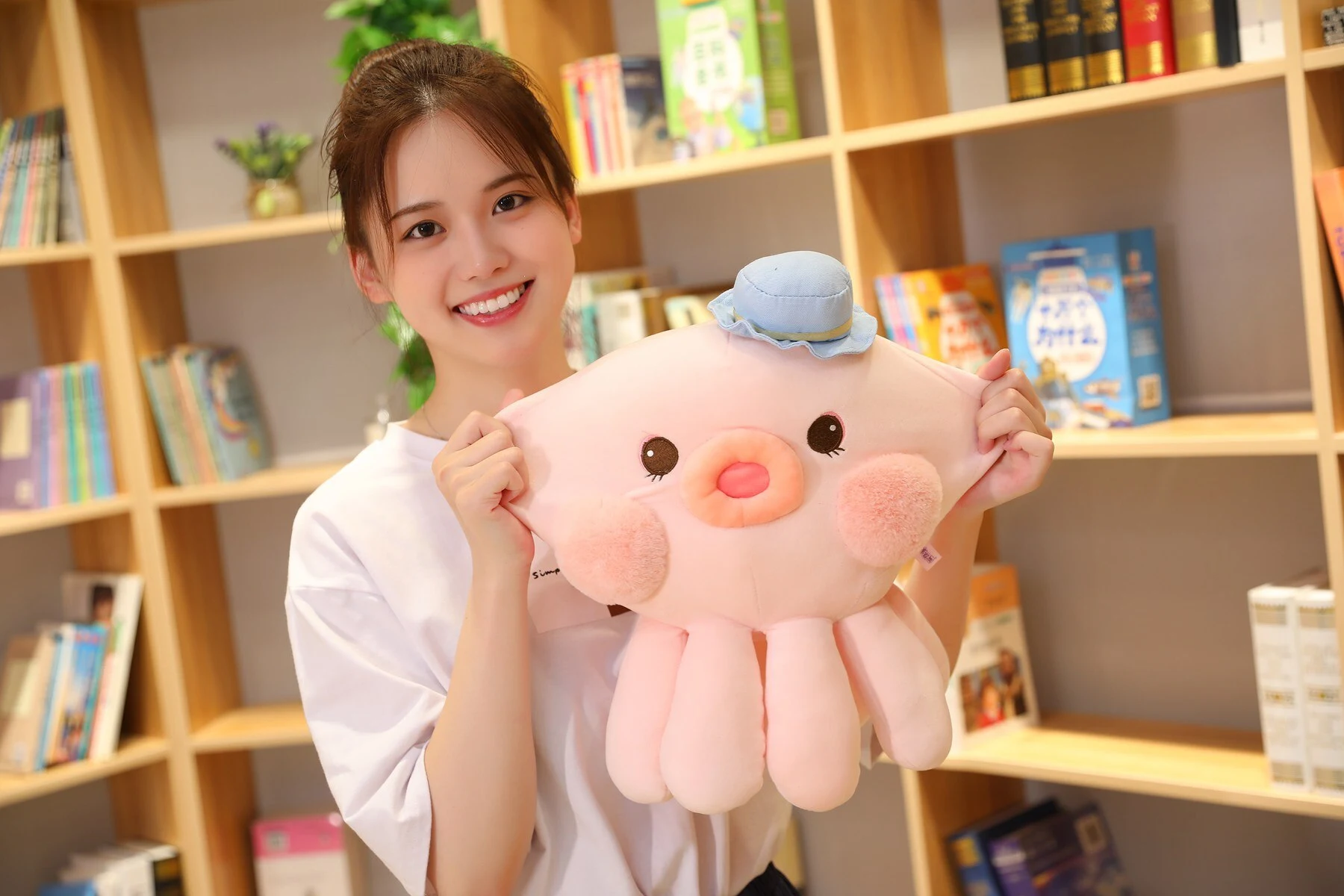 Title 22, Hooded octopus plush toy for hugs and playtime....