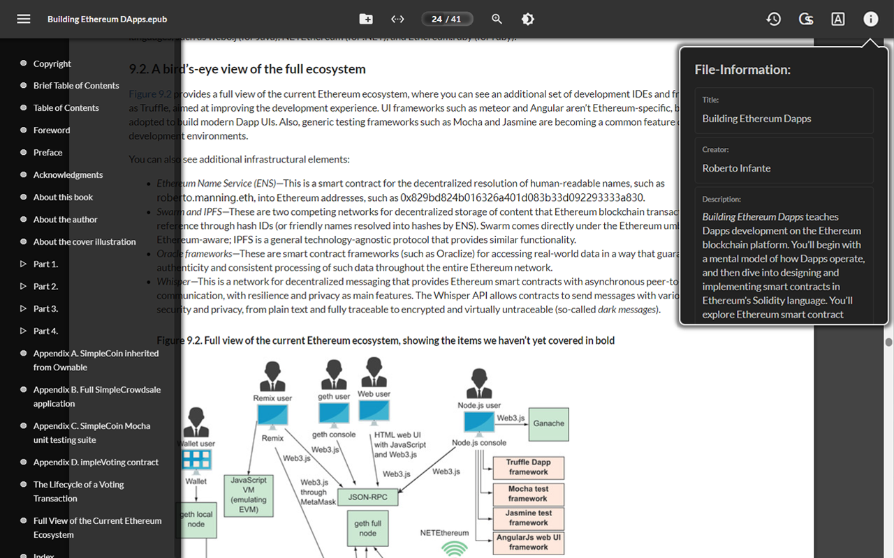 Beautiful Epub Reader Preview image 10