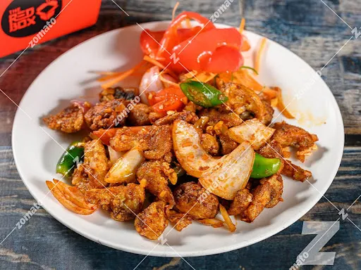 Chilli Mushroom (Dry)