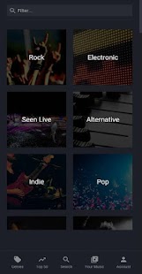 Music X-Streaming Tangkapan layar