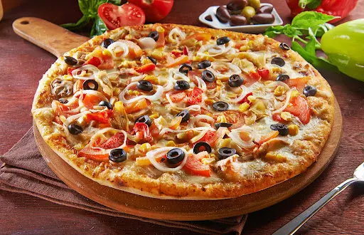 Veggie Lover Double Loaded Extra Cheese Pizza