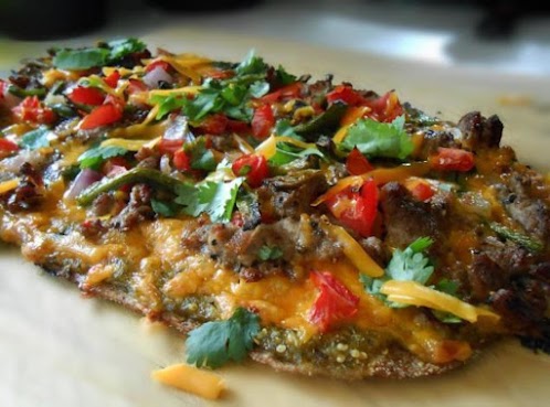 Grilled Mexican Pizza