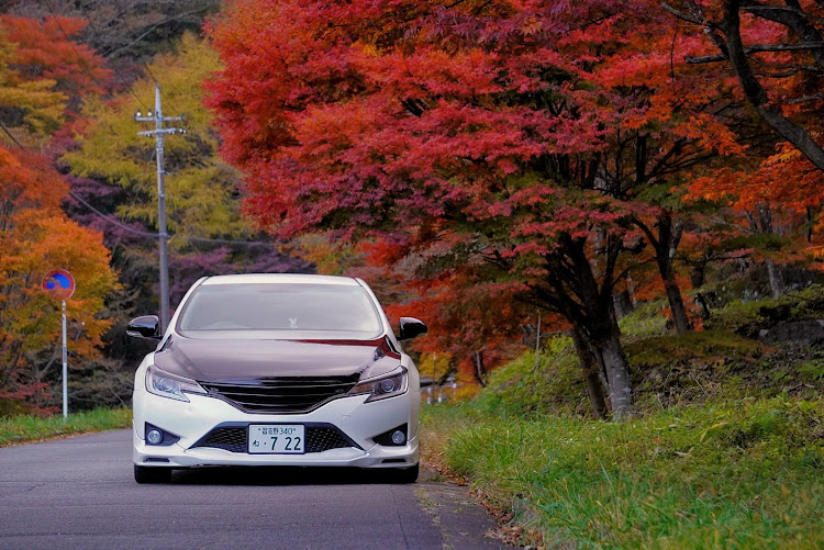 マークXの紅葉と愛車・榛名山・紅葉・榛名湖・きまぐれに関するカスタム事例の投稿画像8枚目