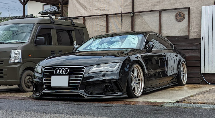 A7 スポーツバックの洗車・梅雨・車高調整・ドライブに関するカスタム事例の投稿画像1枚目