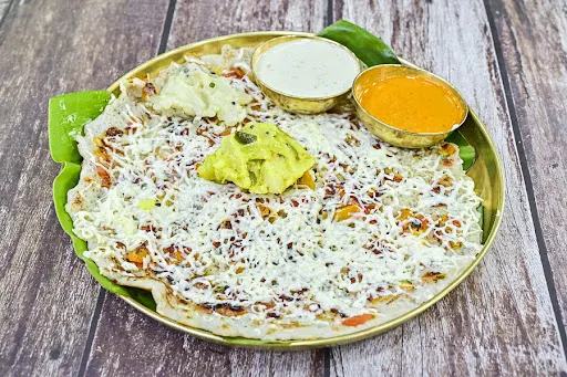 Cheese Onion Uttapam