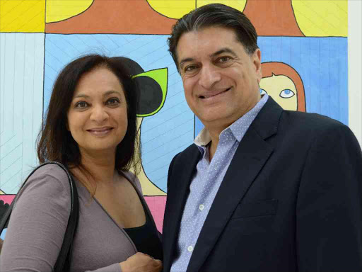 Seema Popat interior designer and Hanif Popat computer technitian at computech Ltd.