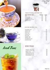 Tea Bell Cafe menu 1