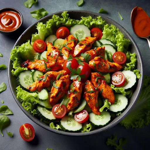 Chicken Achari Tikka Salad Bowl