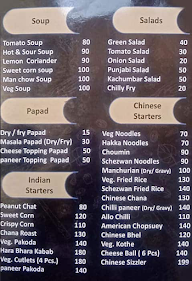 Athithi Dhaba menu 3