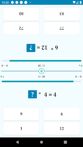 Multiplication table. Learn and Play