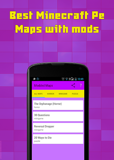 Minemaps Modded Maps for MCPE