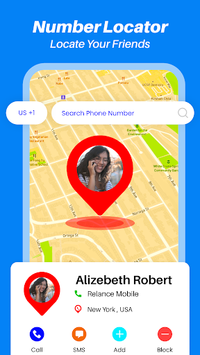 Screenshot Number location Phone locator