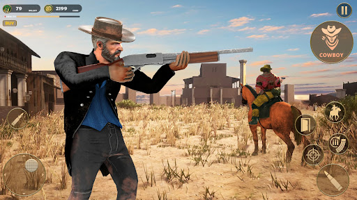 Screenshot West Cowboy Game : Horse Game