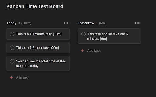 Todoist Kanban Time