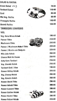 Hotel Mauli menu 7