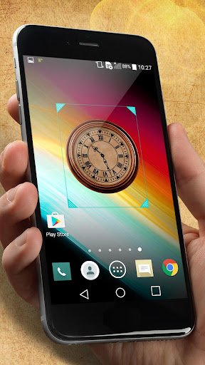 Vintage Analog Clock Widget