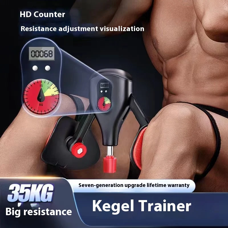 Allenatore Kegel Uomo Esercizi Muscolari PC Attrezzo Sportivo Rinforza il Pavimento Pelvico Migliora la Resistenza e Aumenta il Controllo