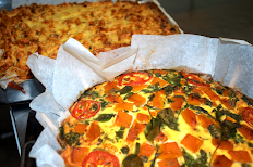 Vegetable & feta frittata (gluten free)