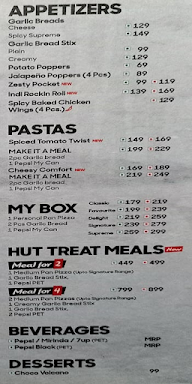 Pizza Hut menu 2