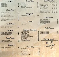 Pokket Cafe menu 1