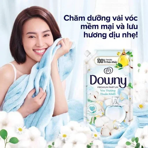 Nước xả vải DOWNY Yêu thương thuần khiết 2.2L - Chỉ giao miền Nam