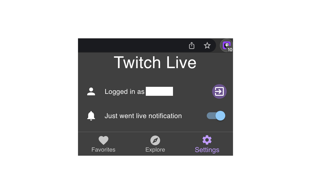 Twitch Live Extension Preview image 2