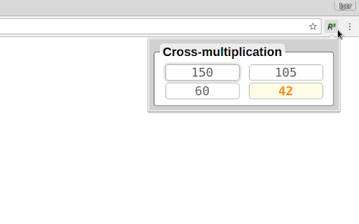 R3 - Cross-multiplication