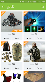 Geek smarter shopping powered by wish