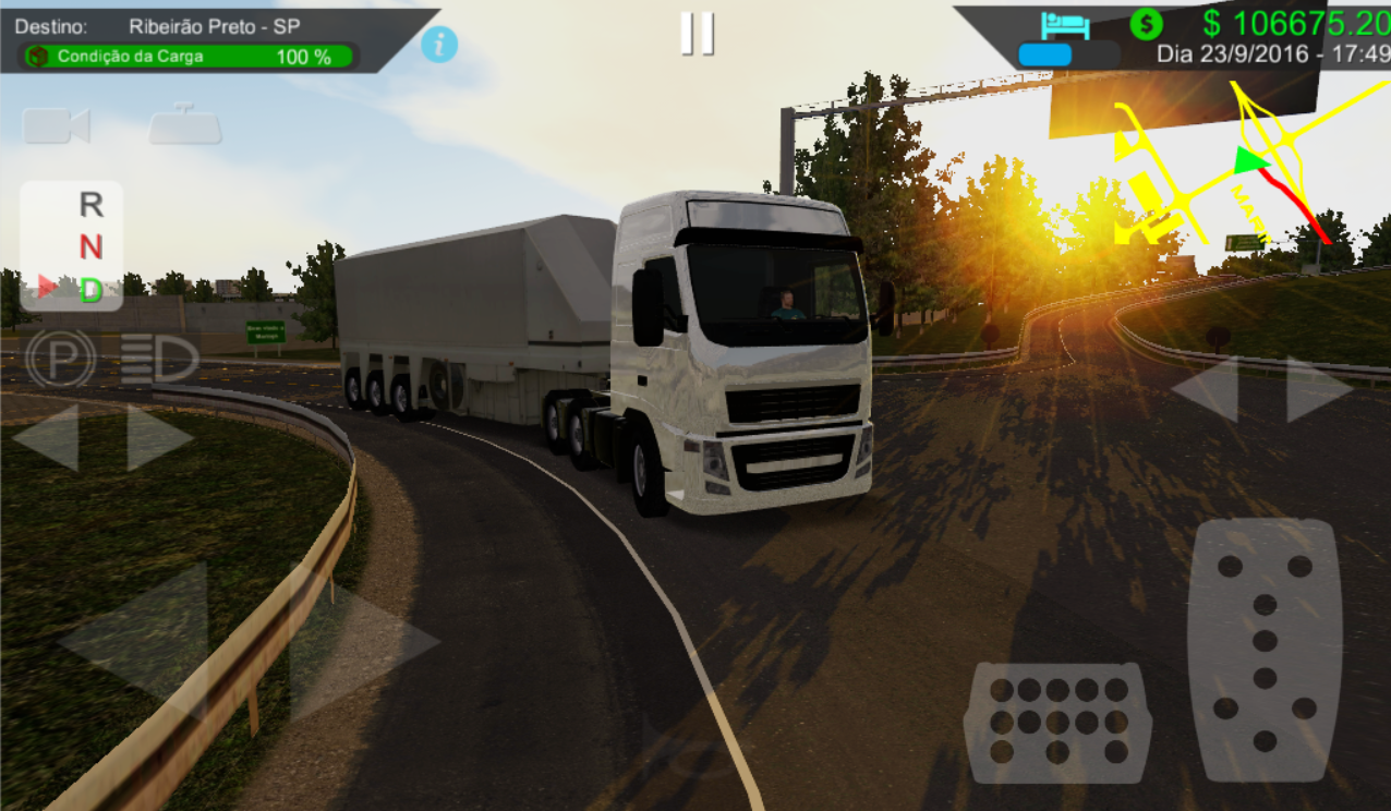  Heavy Truck Simulator: captura de tela 