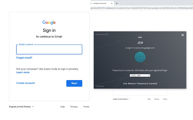 JEM Browser Connect