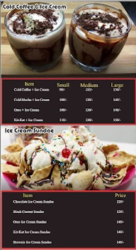 Cafe Black Jack menu 1