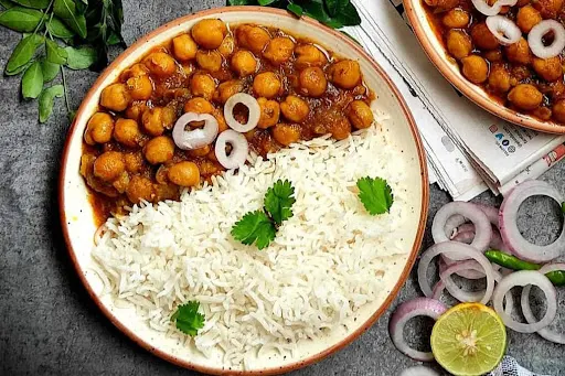 Chole With Jeera Rice