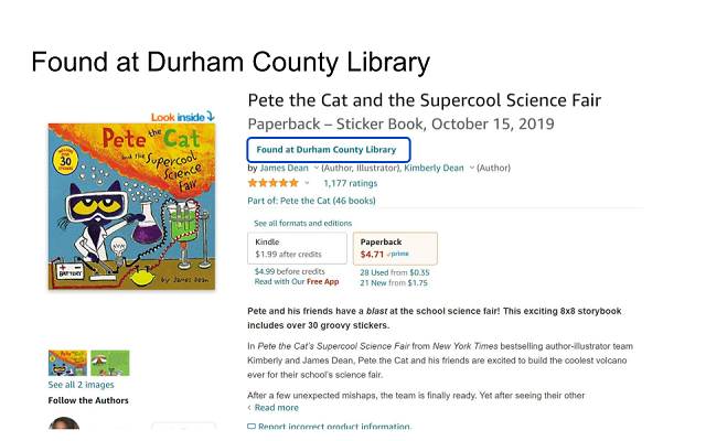 Durham County Library Amazon Browser Preview image 1