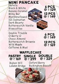 London Bubble Co menu 2