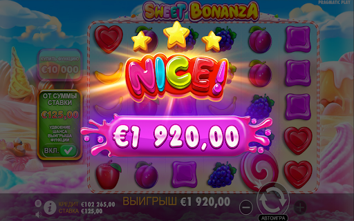 Sweet Bonanza slot screenshot 3