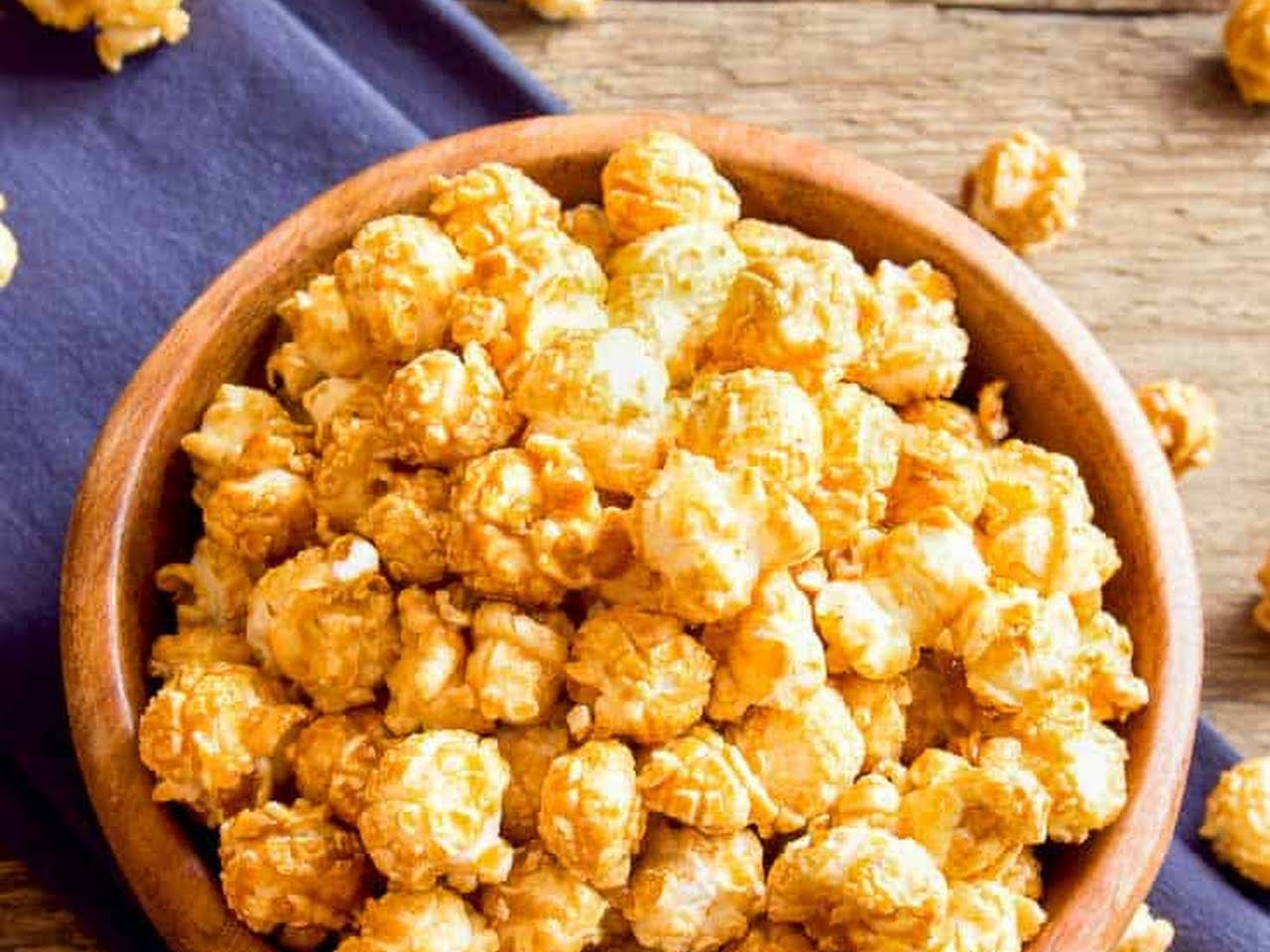 Soft and Chewy Caramel Popcorn - Mel's Kitchen Cafe