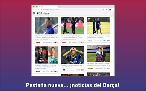 FCB News - Noticias del Fútbol Club Barcelona