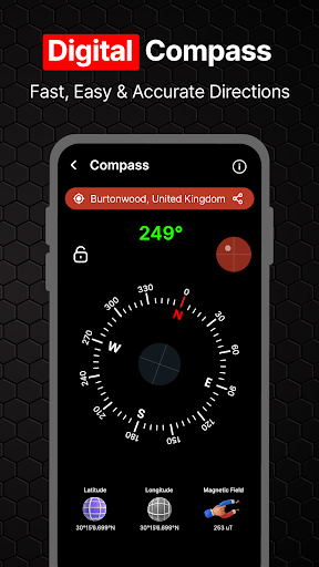 Screenshot Digital Compass: Qibla Compass