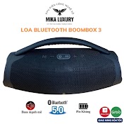 Loa Bluetooth Boombox 3 Thế Hệ Mới. Bass Mạnh Âm Thanh Lớn Cực Đỉnh Bluetooth 5.2, Thiết Kế Cực Đẹp Bảo Hành 12 Tháng