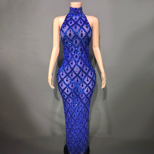 Title 16, Plus Size Womens Evening Party Dress with Shin...
