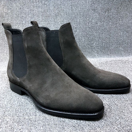Title 3, Mens Short Boots Vintage High-top Leather Shoe...