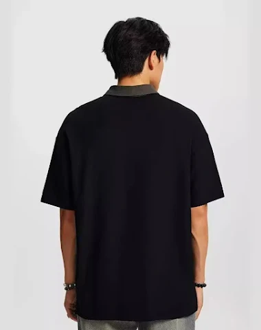 Camiseta Lisa Americana para Hombre - 3