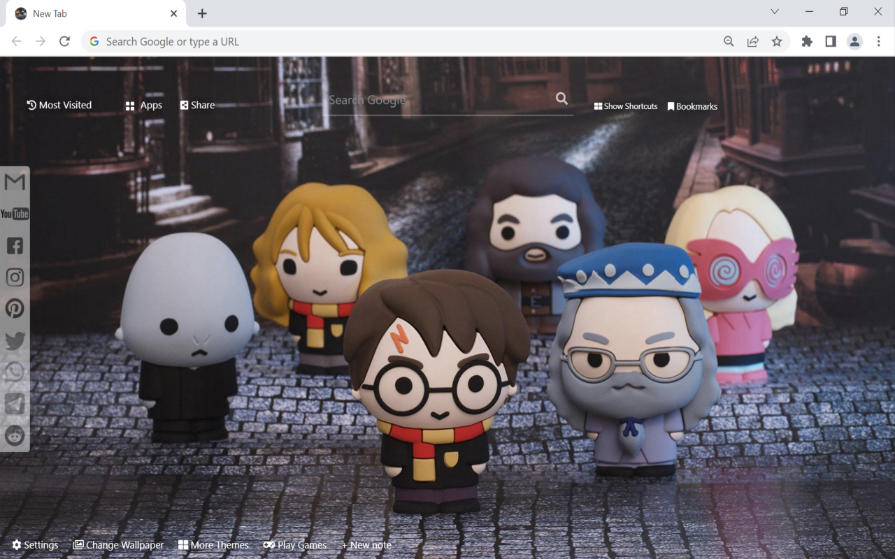 Harry Potter Chibi Wallpaper Preview image 1