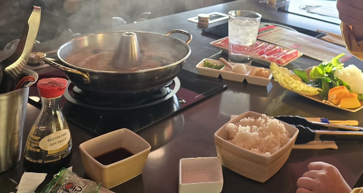 Gluten-Free at Tabu Shabu