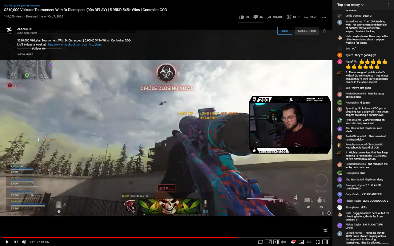 YouTube Livestreams Theater Mode Preview image 5