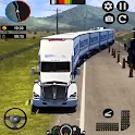 American Truck Driving Trailer