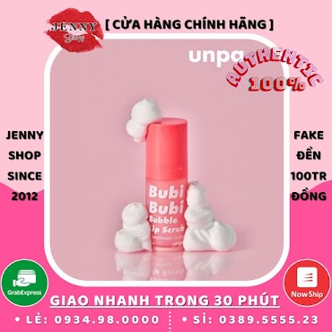 Tẩy Da Chết Sủi Bọt Thải Độc Môi Bubi Bubi Bubble Lips Crub Mẫu Mới 2021