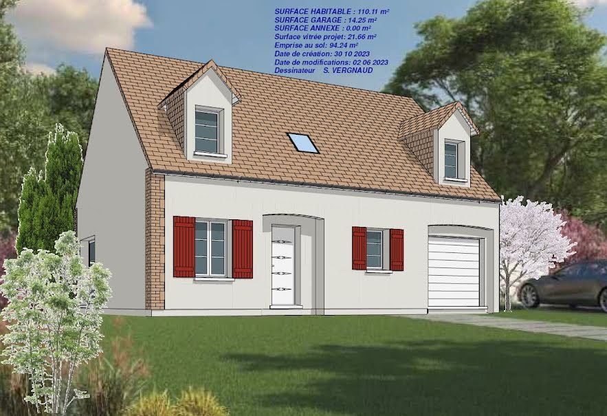 Vente maison neuve 7 pièces 110 m² à Beauvais (60000), 297 744 €