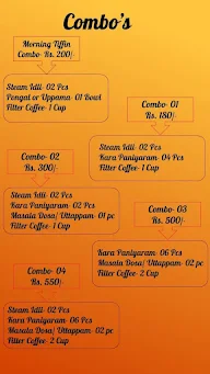 Tamil Pasanga Cafe menu 4