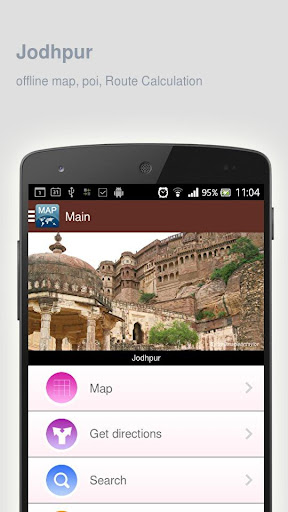 Jodhpur Map offline